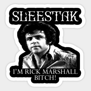 Sleestak - Rick Marshall, doom, stoner, metal, psychedelic Land of the Lost Sticker